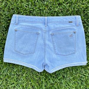 DL1961 Light Wash Stella Jean Stretch Denim Shorts